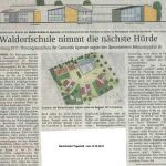 Waldorfschule nimmt nächste Hürde