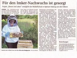 Für den Imker-Nachwuchs ist gesorgt